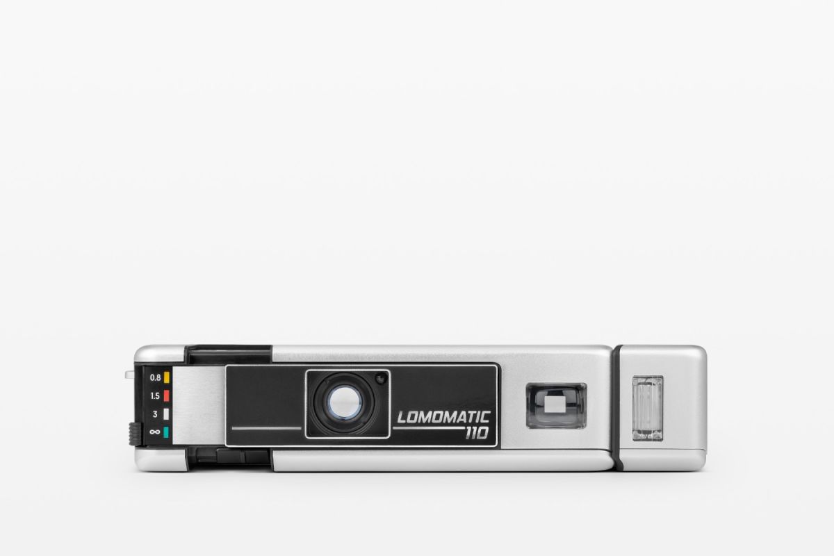 Lomomatic 110 Camera & Flash – Metal – Monochrome Culture Bkk